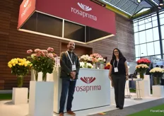 Juan Martin Gomez and Cindy Johnson of Rosaprima, Ecuadorian largest premium rose grower. A while ago they started growing ranunculus and Recently they started growing anemones.